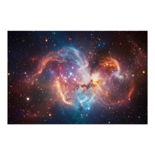Het Hart van de Kosmos Perfect Poster (Voorkant)