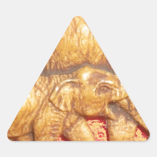 Het hart van de kudde: Elephant Family Portrait Sticker (Voorkant)