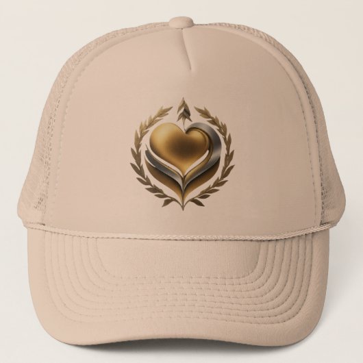 Het hart van de Liberty Trucker Hat Trucker Pet (Voorkant)