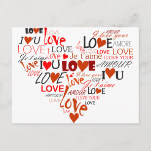 Het Hart van de liefde Briefkaart