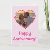 Het Hart van de liefde personaliseert Kaart (Voorkant)