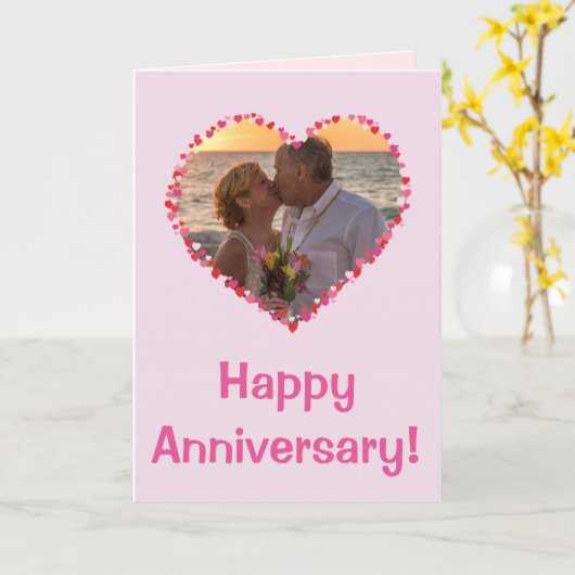 Het Hart van de liefde personaliseert Kaart (Gele Bloem)