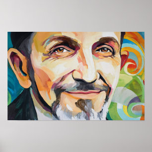 Het hart van de liefde: St. Vincent de Paul Poster
