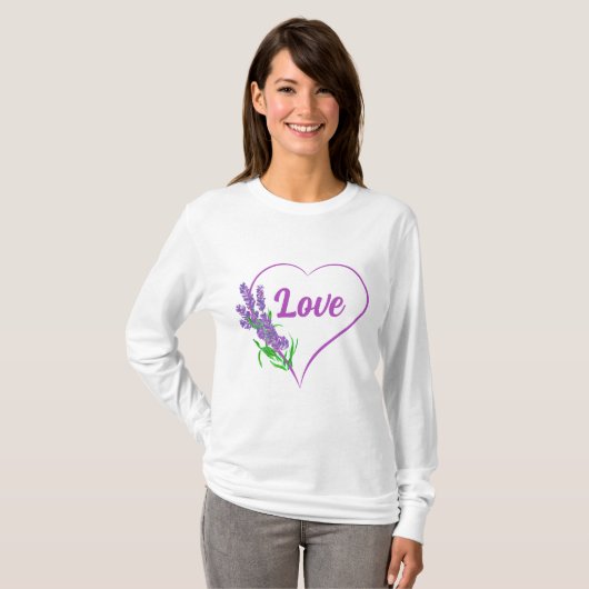 Het hart van de liefde t-shirt (Voorkant volledig)