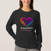 Het hart van de liefde t-shirt (Voorkant)