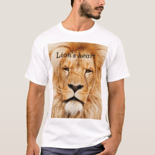 Het hart van de lion t-shirt