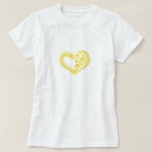 Het Hart van de macaroni en van de Kaas T-shirt