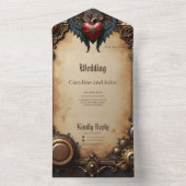 Het hart van de mechanica, all in one uitnodiging (Binnen)