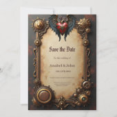 Het hart van de mechanica save the date (Voorkant)