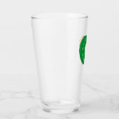 Het hart van de natuur Groene en bruine bladeren  Glas (Rechts)