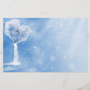 Het hart van de oceaan Stationery Briefpapier