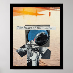 Het hart van de poster