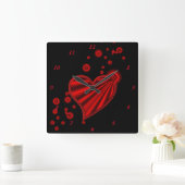 Het Hart van de regenboog met Sterren Vierkante Klok (Huis)