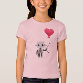 het hart van de robot t-shirt