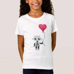 het hart van de robot t-shirt