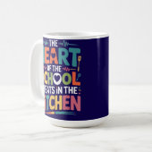 Het Hart van de School Klopt in de Keuken Koffiemok (Voorkant links)