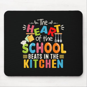 Het hart van de school klopt in de keuken lunch muismat