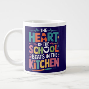 Het Hart van de School Slaat in de Keuken Grote Koffiekop