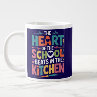 Het Hart van de School Slaat in de Keuken Grote Koffiekop