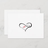 Het hart van de Triple H Infinity Kaart (Voorkant / Achterkant)