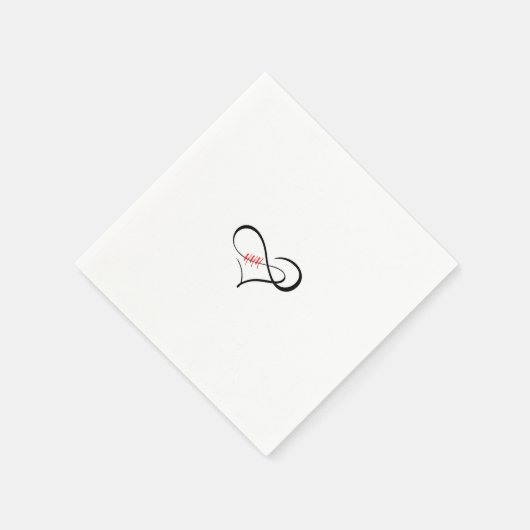 Het hart van de Triple H Infinity Servet (Hoek)