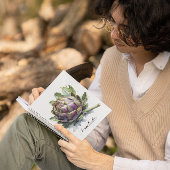 Het hart van de tuin: artisjok in Waterverf Planner