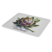 Het hart van de tuin: artisjok in Waterverf Snijplank (Hoek)