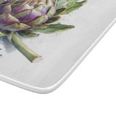 Het hart van de tuin: artisjok in Waterverf Snijplank (Hoek)