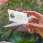 Het hart van de tuin: artisjok in Waterverf Visitekaartje