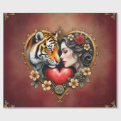 Het hart van de verborgen wildernis, cadeaupapier (Vlak)