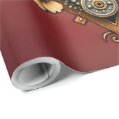 Het hart van de verborgen wildernis, cadeaupapier (Rol Hoek)