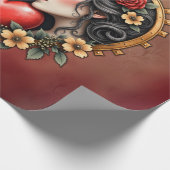 Het hart van de verborgen wildernis, cadeaupapier (Hoek)