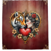 Het hart van de verborgen wildernis, douchegordijn (Voorkant)