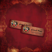 Het hart van de verborgen wildernis, etiket