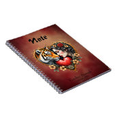 Het hart van de verborgen wildernis, notitieboek (Rechterzijde)