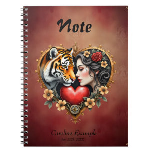 Het hart van de verborgen wildernis, notitieboek