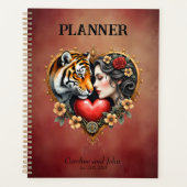 Het hart van de verborgen wildernis, planner (Voorkant)