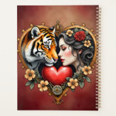 Het hart van de verborgen wildernis, planner (Achterkant)