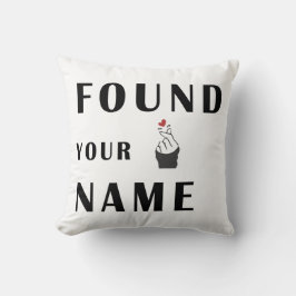 Het hart van de vinger kussen