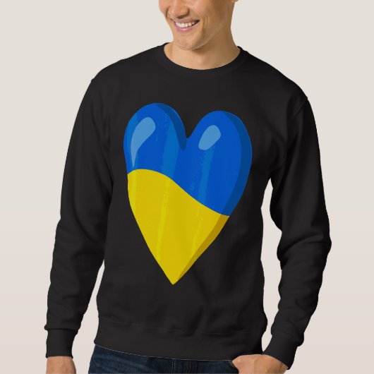 Het hart van de vrede is sterk voor de nood trui (Voorkant)