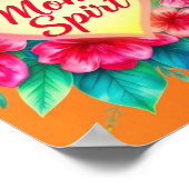 Het hart van de vurige geest van mama poster (Hoek)