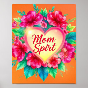 Het hart van de vurige geest van mama poster