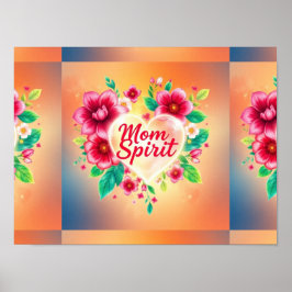 Het hart van de vurige geest van mama poster