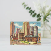 Het hart van Detroit Briefkaart (Staand voorkant)