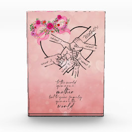 Het hart van een moeder: de liefde die een familie fotoblokken