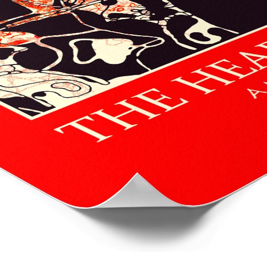 Het hart van een planeet is een draak, V. 2 Poster (Hoek)