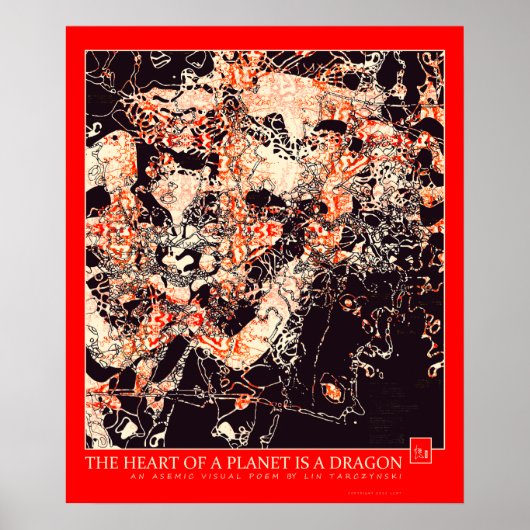 Het hart van een planeet is een draak, V. 2 Poster (Voorkant)