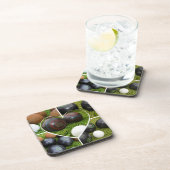 Het hart van gazon kommen: een fotocollage bier onderzetter (Rechterzijde)