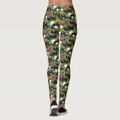 Het hart van gazon kommen: een fotocollage leggings (Achterkant)