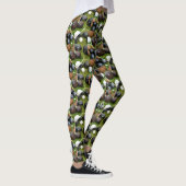 Het hart van gazon kommen: een fotocollage leggings (Rechts)